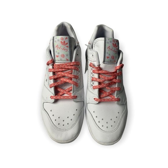 adidas Slamcourt Lace Up  Womens Sneakers Shoes Casual - White EF2086 - Picture 10 of 10